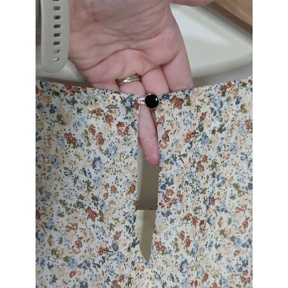 NWT Nemidor Women's Plus Size Collection Floral Printed Dress - Size 22 - Picture 7 of 9